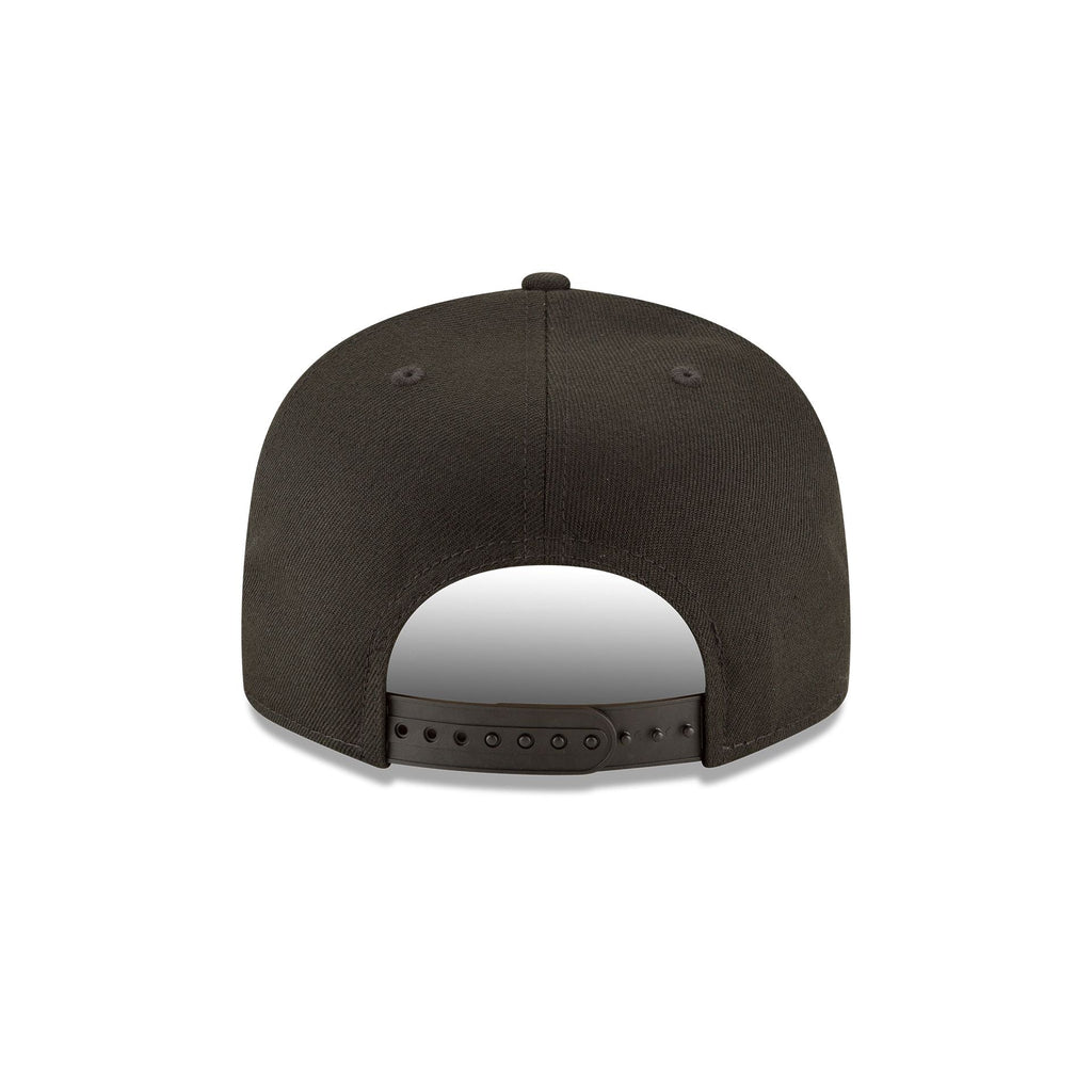 Atlanta Braves Basic All Black 9FIFTY Snapback Hat