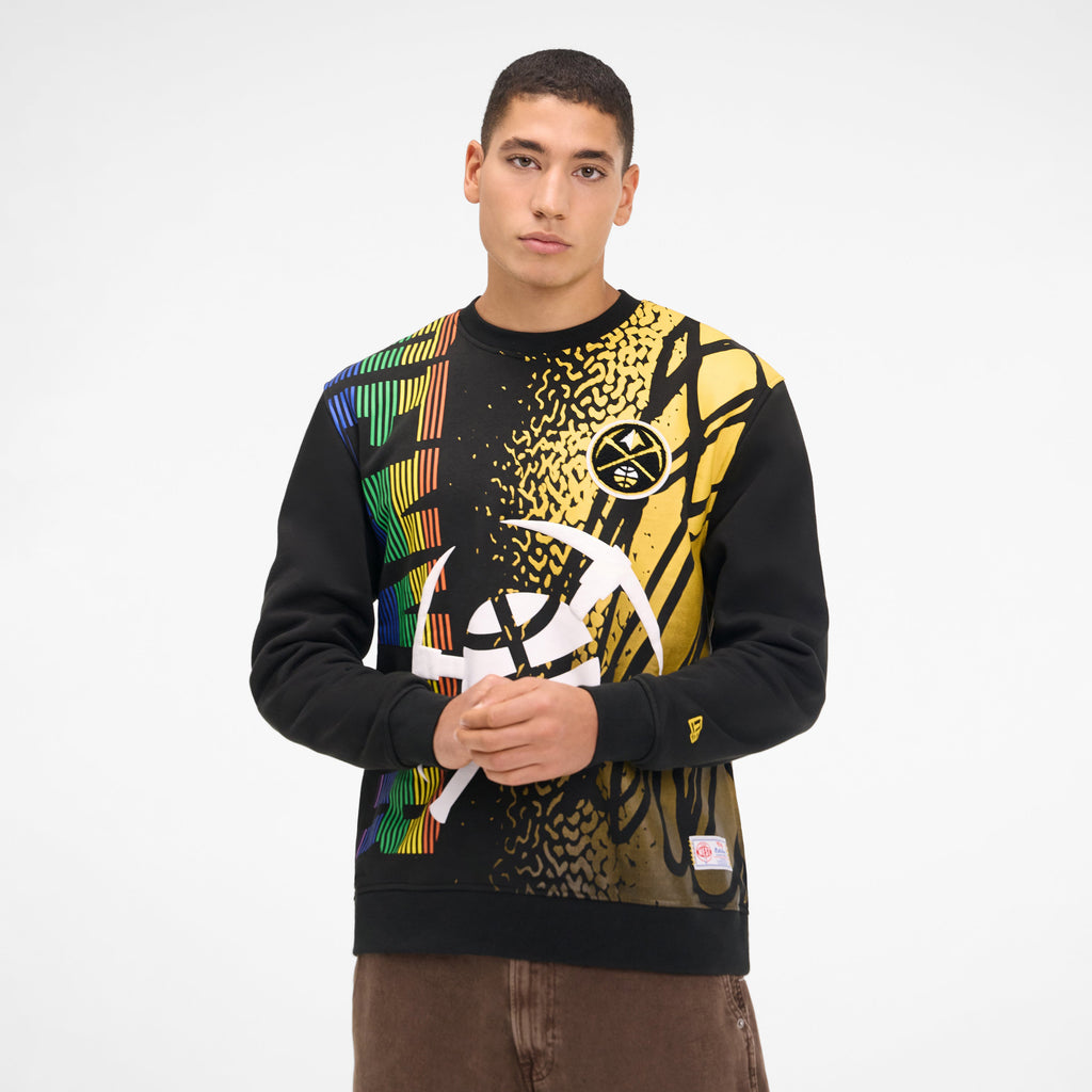 Portland Trail Blazers 2025 City Edition Black Crewneck