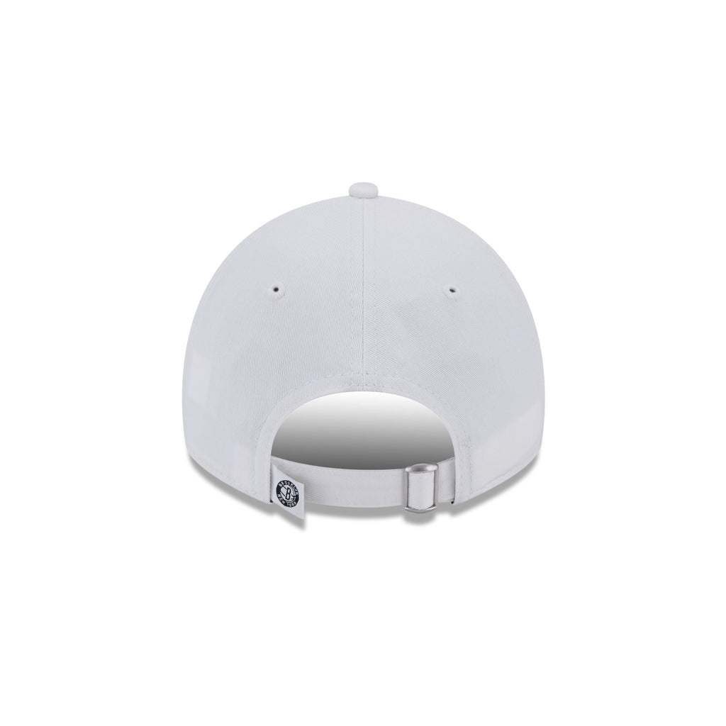 Brooklyn Nets White 9TWENTY Adjustable Hat