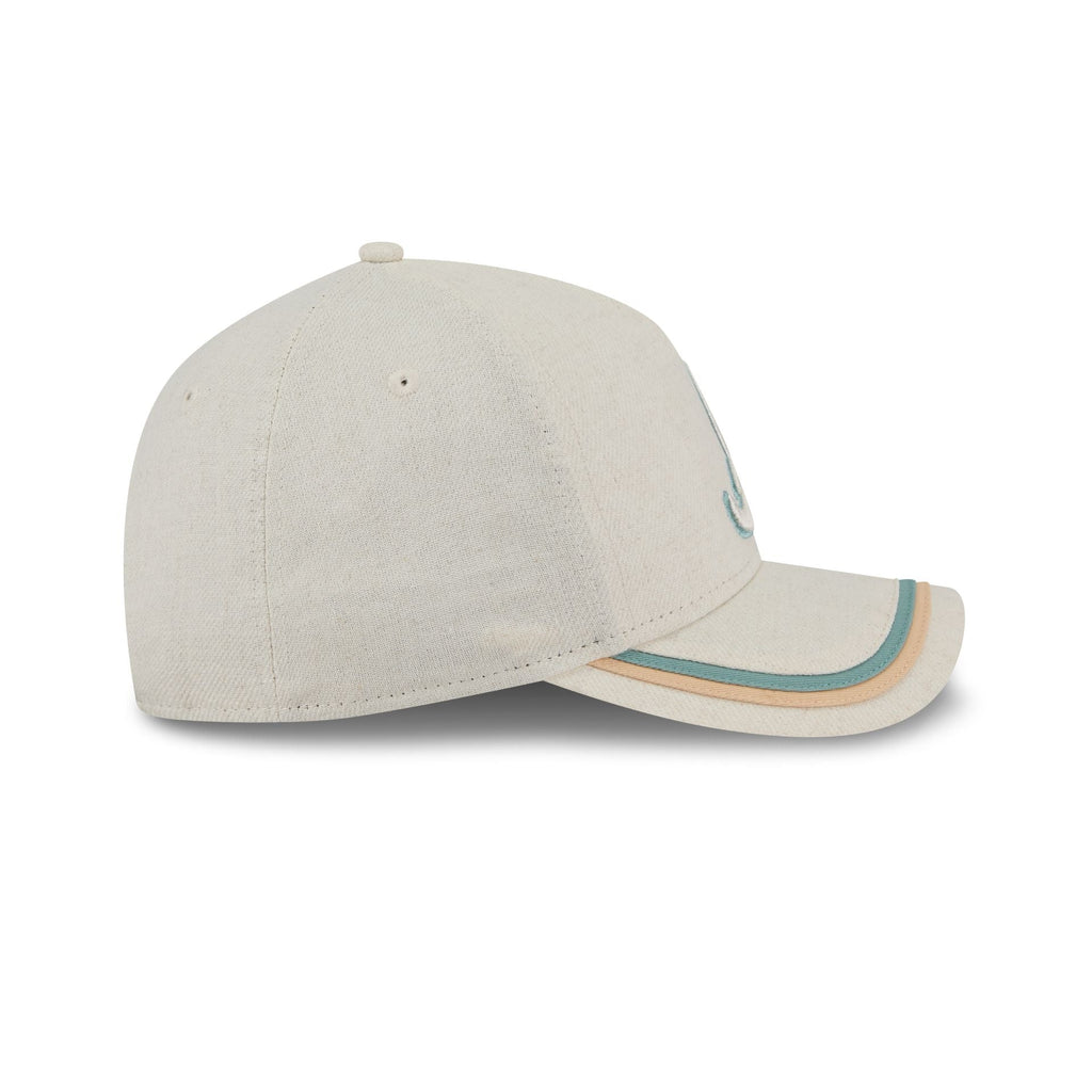 Atlanta Braves Neutral Hemp 9FORTY M-Crown A-Frame Adjustable Hat