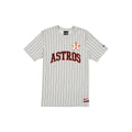 Houston Astros Throwback Retro Gray Pinstripe T-Shirt