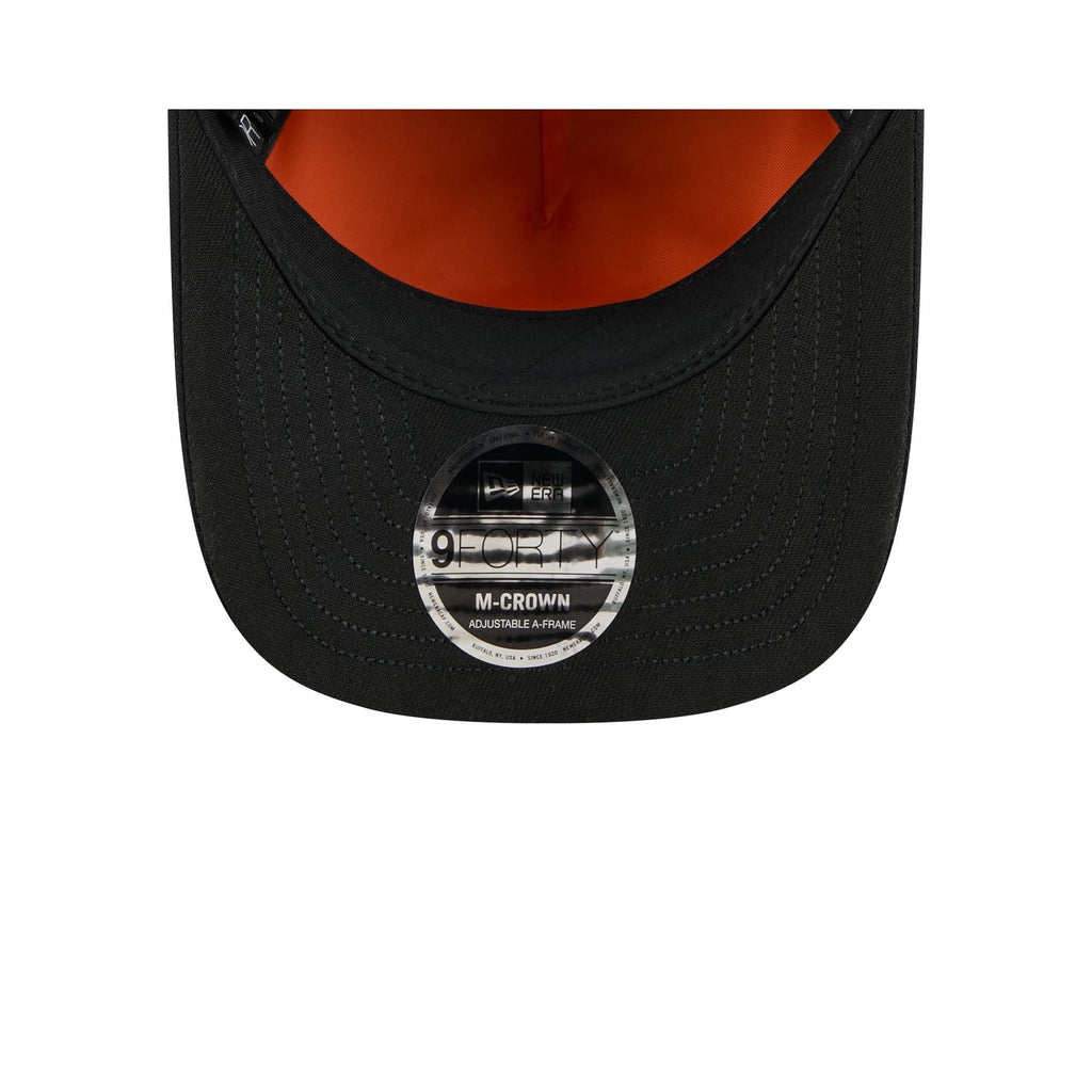 Alpha Industries x Houston Astros Black 9FORTY M-Crown A-Frame Snapback Hat