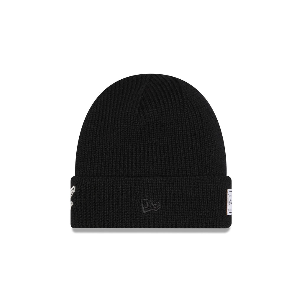 Alpha Industries x Baltimore Orioles Black Cuff Knit Hat