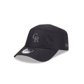 Alpha Industries x Colorado Rockies Black Runner Adjustable Hat