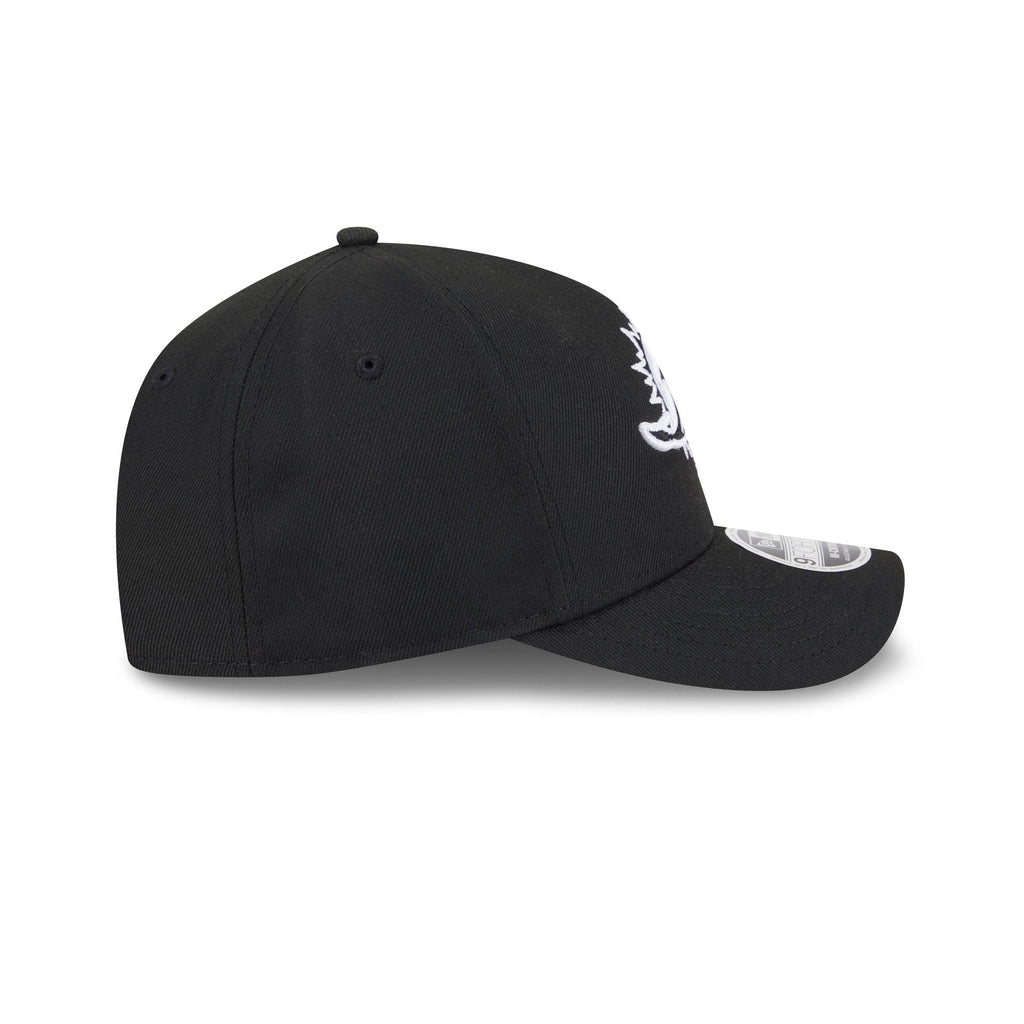 Miami Dolphins Black & White 9FORTY M-Crown A-Frame Snapback Hat