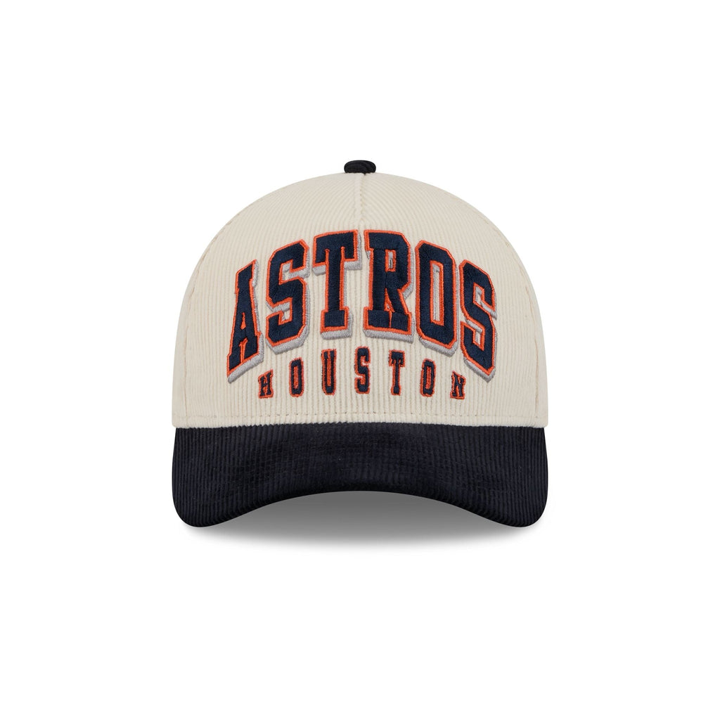 Houston Astros Stacked Corduroy 9FORTY M-Crown A-Frame Snapback Hat