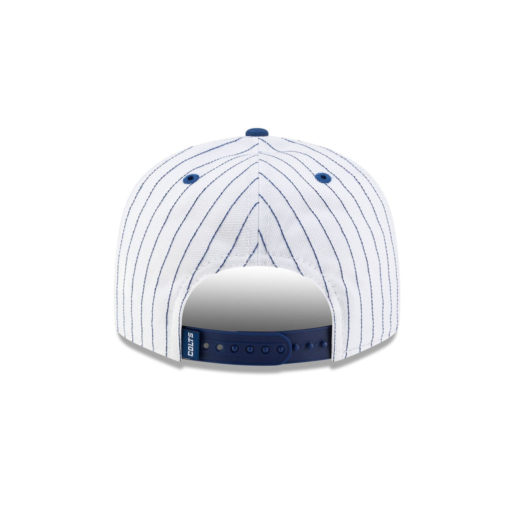 Indianapolis Colts Deceptor Pinstripe 9FIFTY Snapback Hat