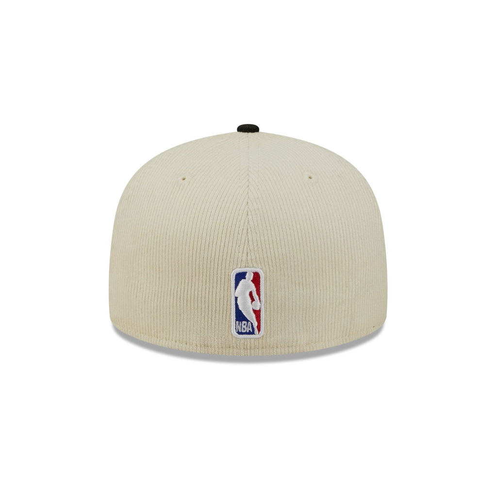 San Antonio Spurs 2025 City Edition Chrome White Corduroy 59FIFTY Fitted Hat