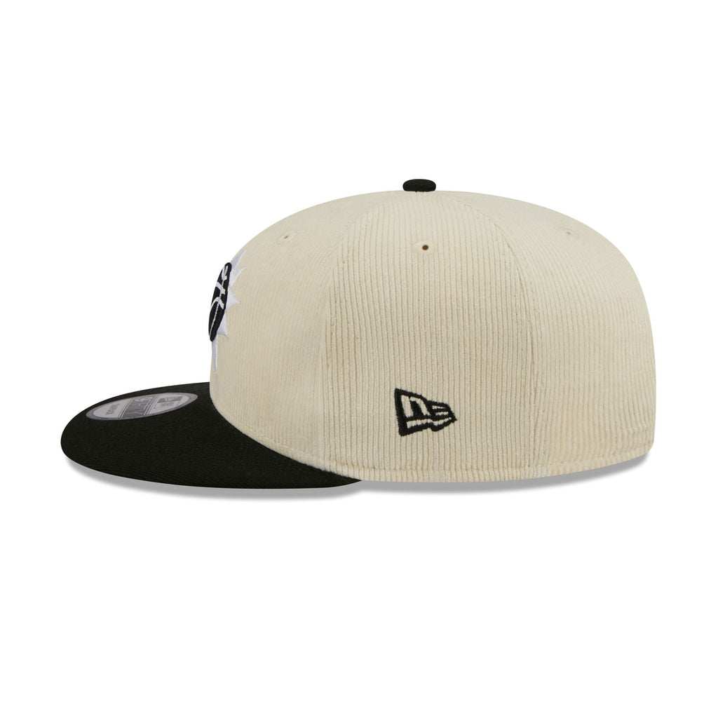 Phoenix Suns 2025 City Edition Chrome White Corduroy 9FIFTY Snapback Hat