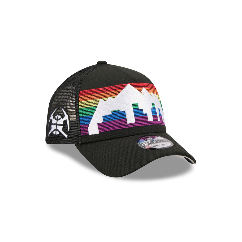Denver Nuggets 2025 City Edition 9FORTY A-Frame Trucker Hat