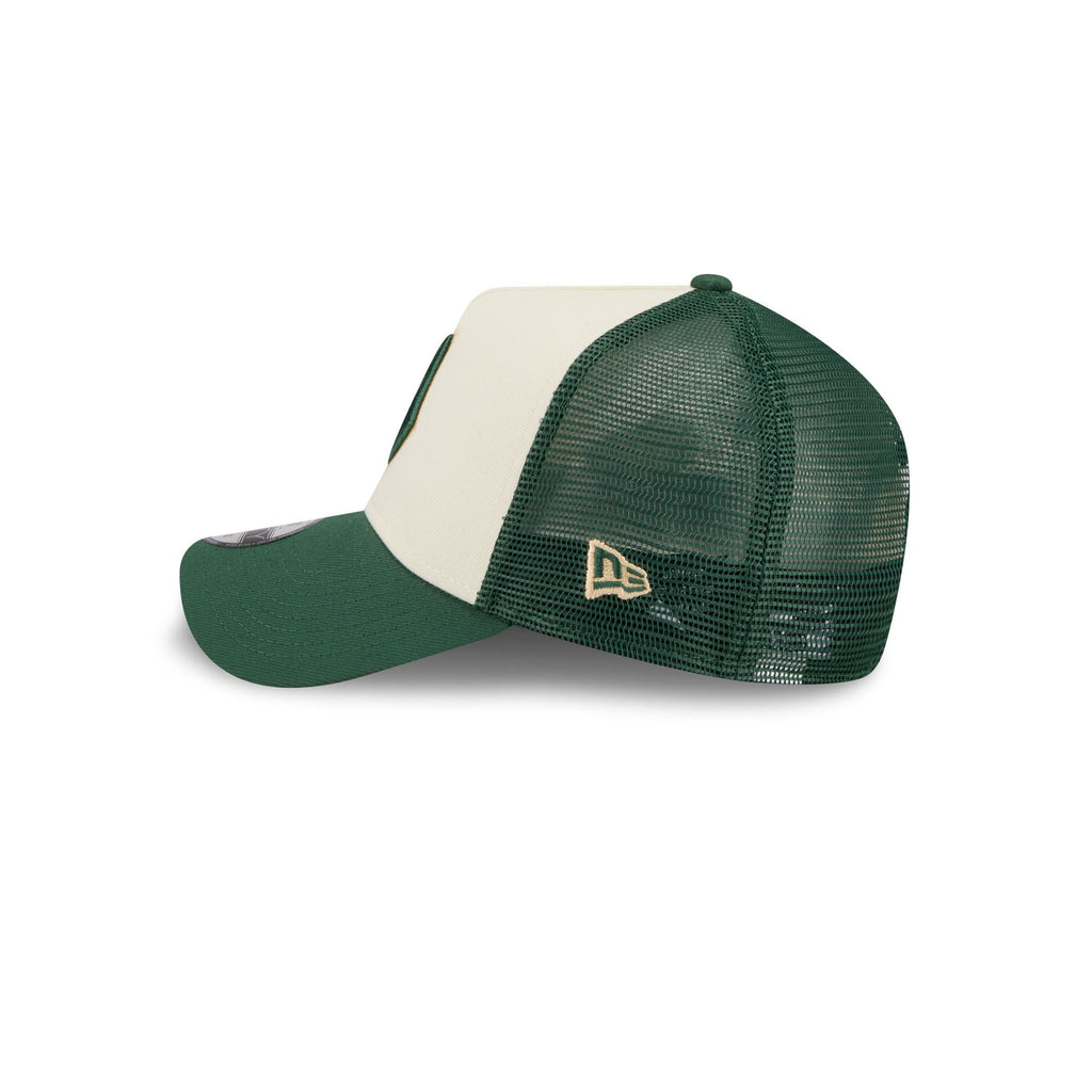 Milwaukee Bucks 2025 City Edition 9FORTY A-Frame Trucker Hat
