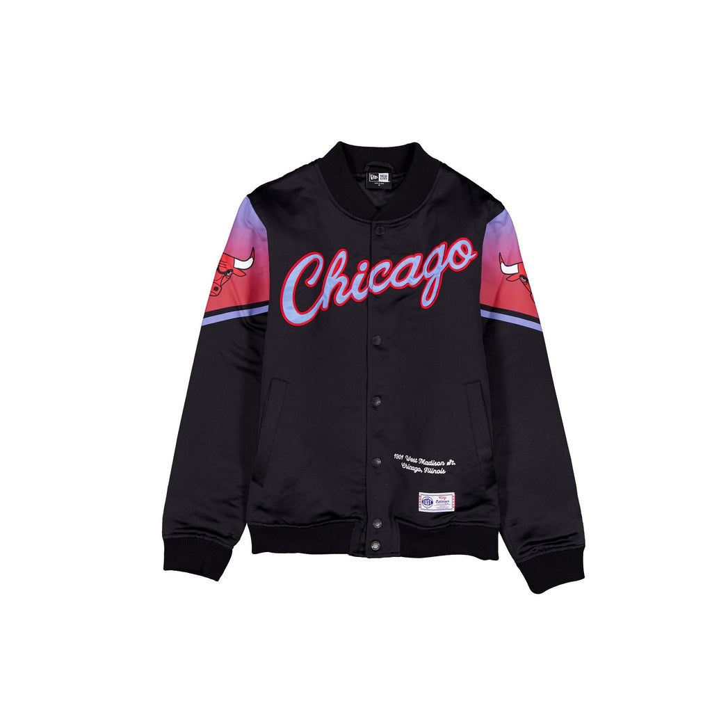 Chicago Bulls 2025 City Edition Black Jacket