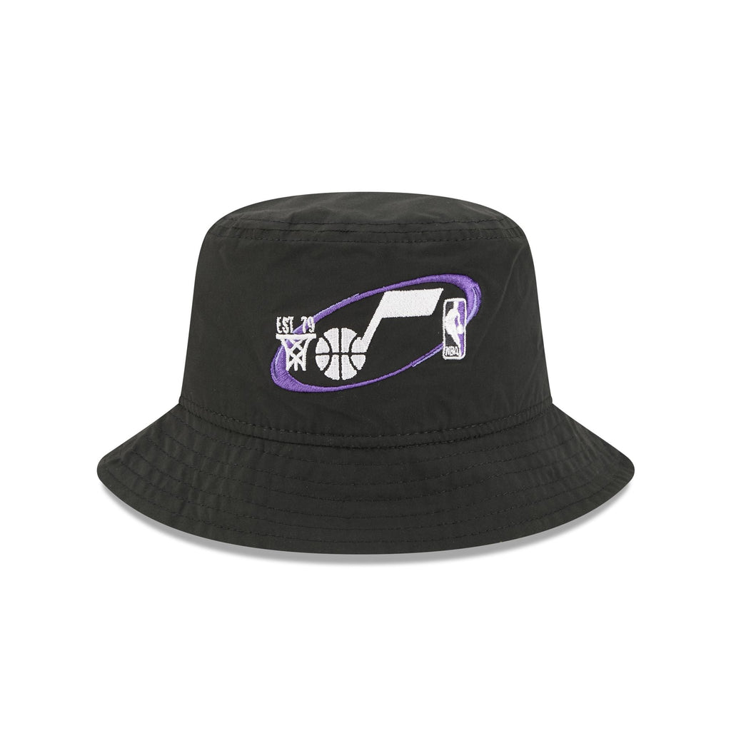 Utah Jazz Nylon Logo Bucket Hat