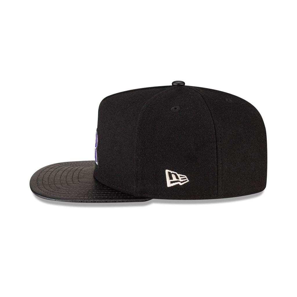Colorado Rockies Wool Letterman 9FIFTY A-Frame Snapback Hat