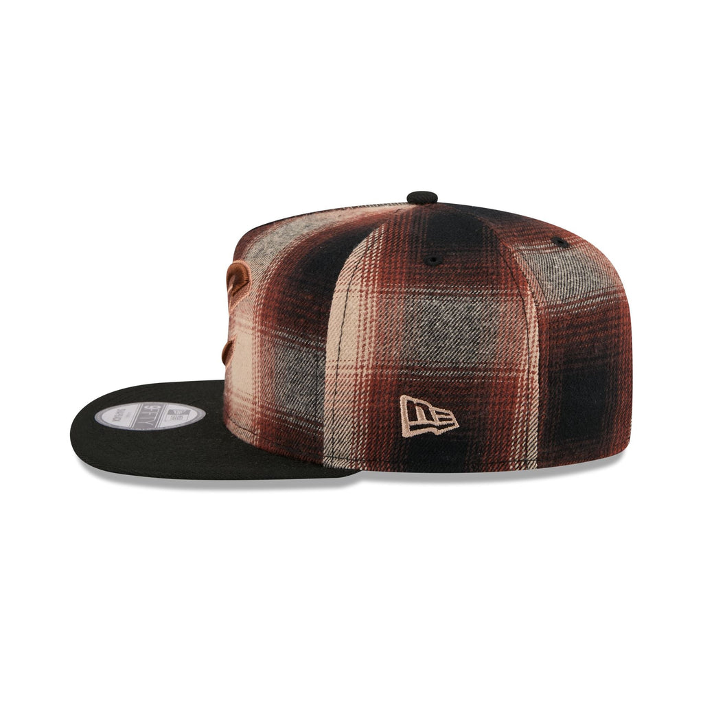 Cleveland Cavaliers Grunge Plaid 9FIFTY A-Frame Adjustable Hat
