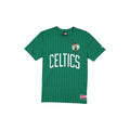Boston Celtics Throwback Applique Pinstripe T-Shirt