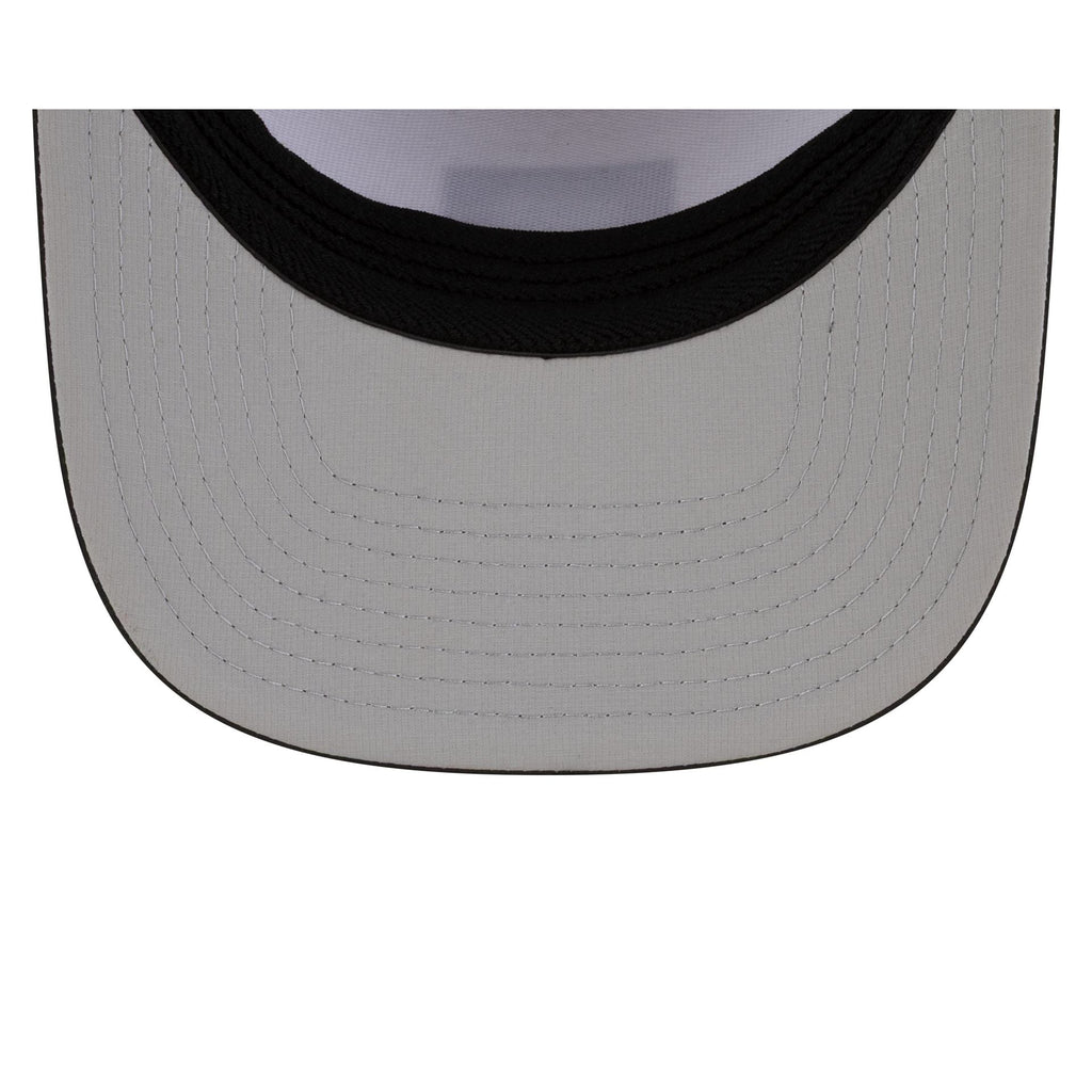 Colorado Rockies 2026 Clubhouse Black & White Split Panel 9SEVENTY Stretch-Snap Hat