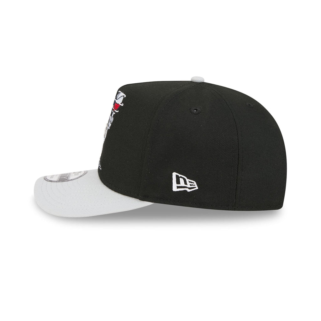 San Antonio Spurs Cartoon 9FIFTY A-Frame Snapback Hat