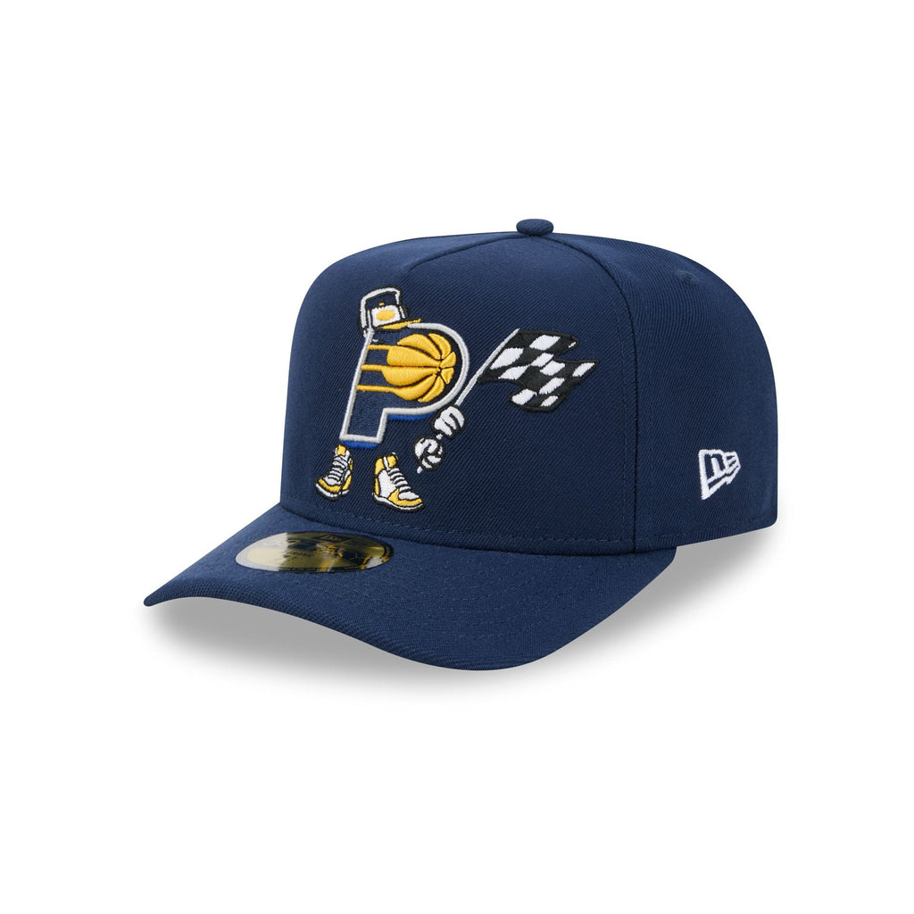 Indiana Pacers Cartoon 59FIFTY A-Frame Fitted Hat