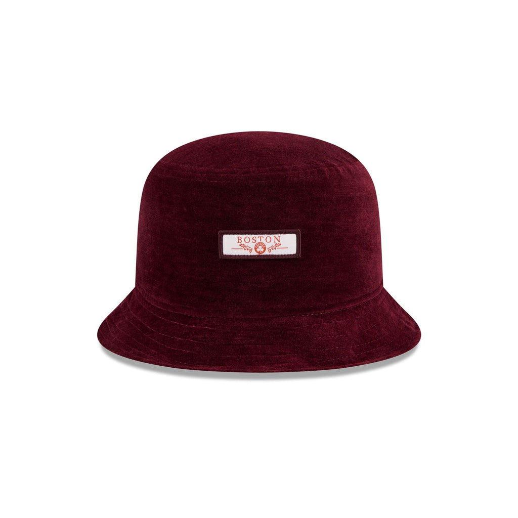 Boston Celtics Fall Velvet Bucket Hat