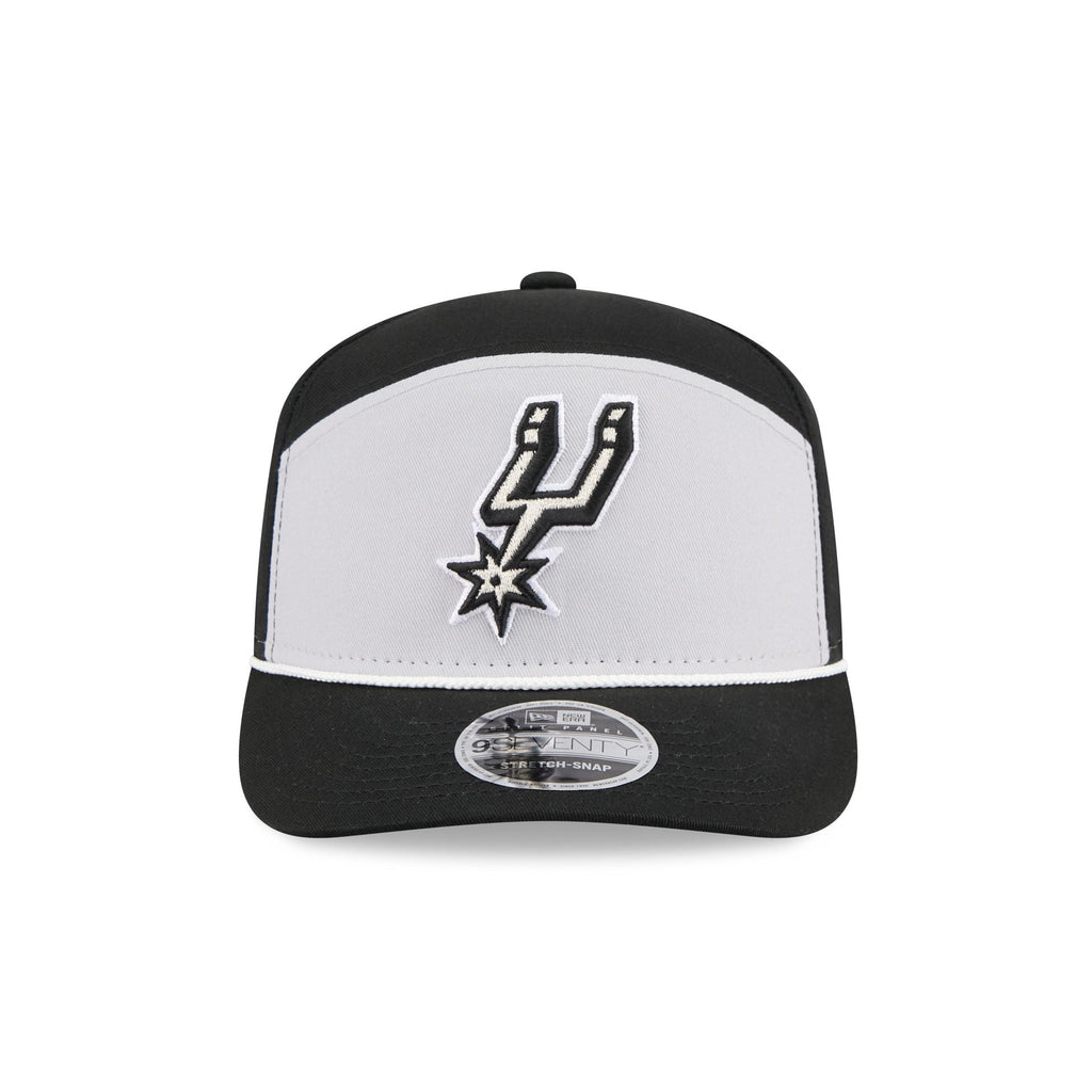 San Antonio Spurs Split Panel 9SEVENTY Stretch-Snap Hat
