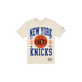 New York Knicks 1946-1963 Hardwood Classics Chrome White T-Shirt