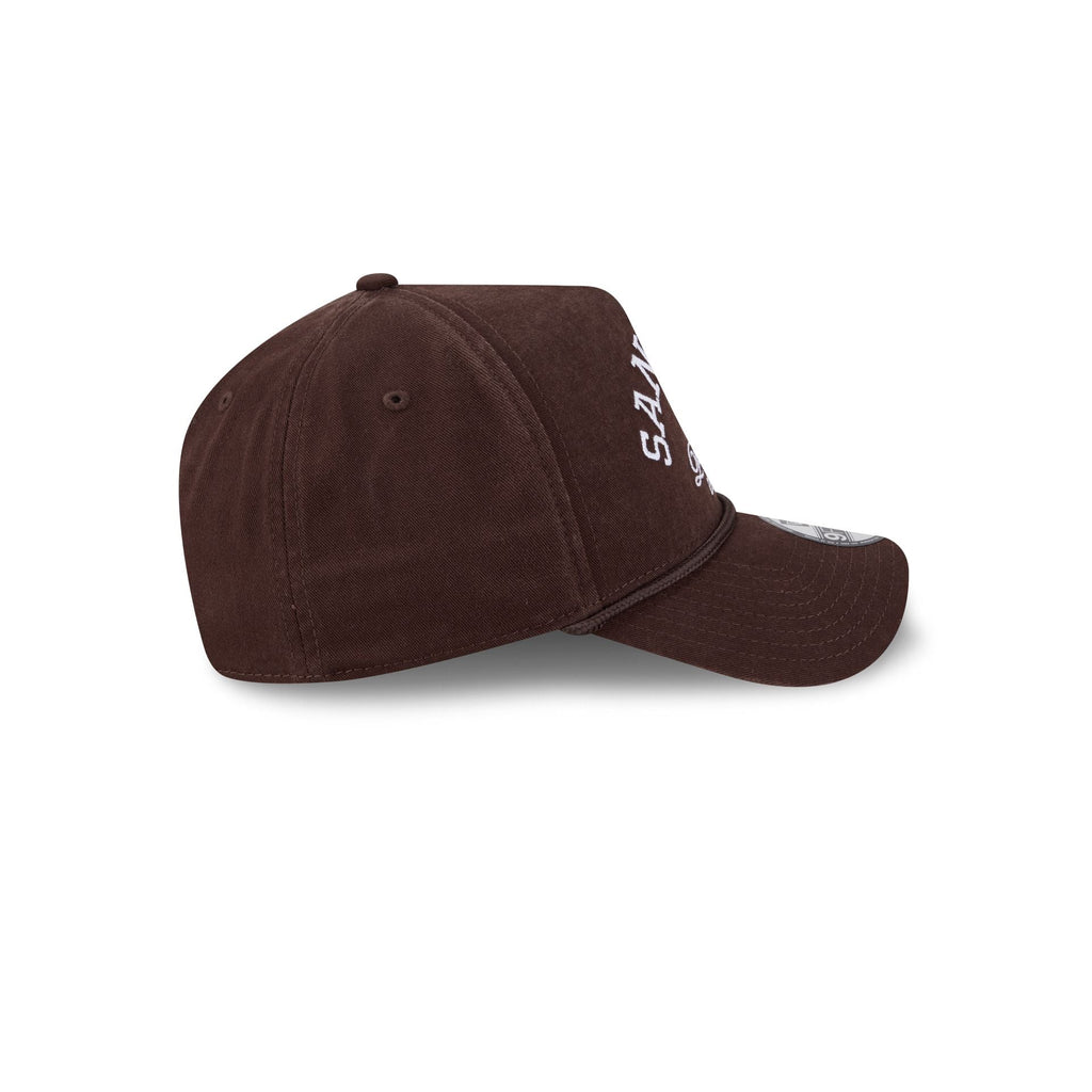 San Diego Padres Stacked Rope 9FORTY A-Frame Snapback Hat