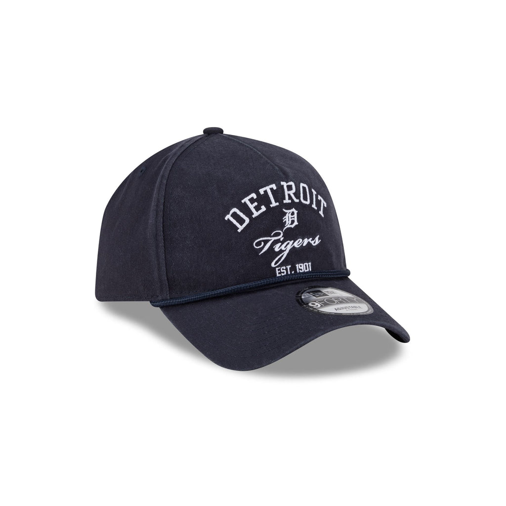 Detroit Tigers Stacked Rope 9FORTY A-Frame Snapback Hat