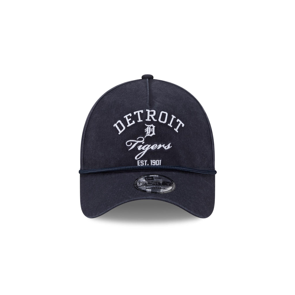 Detroit Tigers Stacked Rope 9FORTY A-Frame Snapback Hat