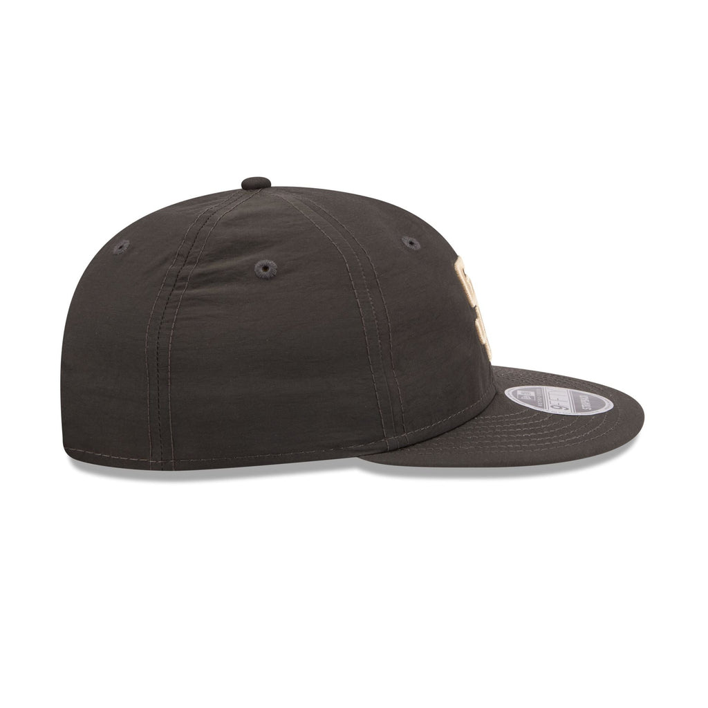 San Diego Padres Three Looms Nylon Black Retro Crown 9FIFTY Adjustable Hat