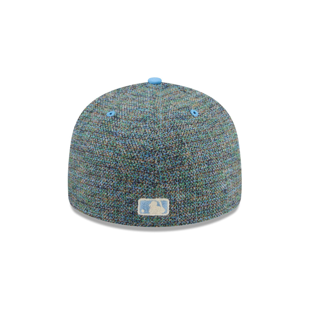 Boston Red Sox Three Looms Tweedy Cotton Radiant Blue 59FIFTY Fitted Hat