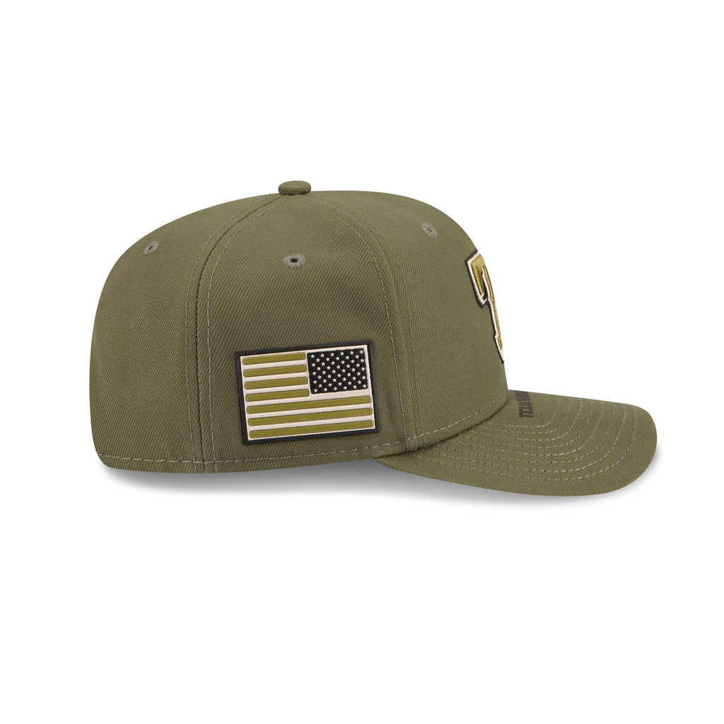Texas Rangers Armed Forces Day 2026 9SEVENTY Stretch-Snap Hat