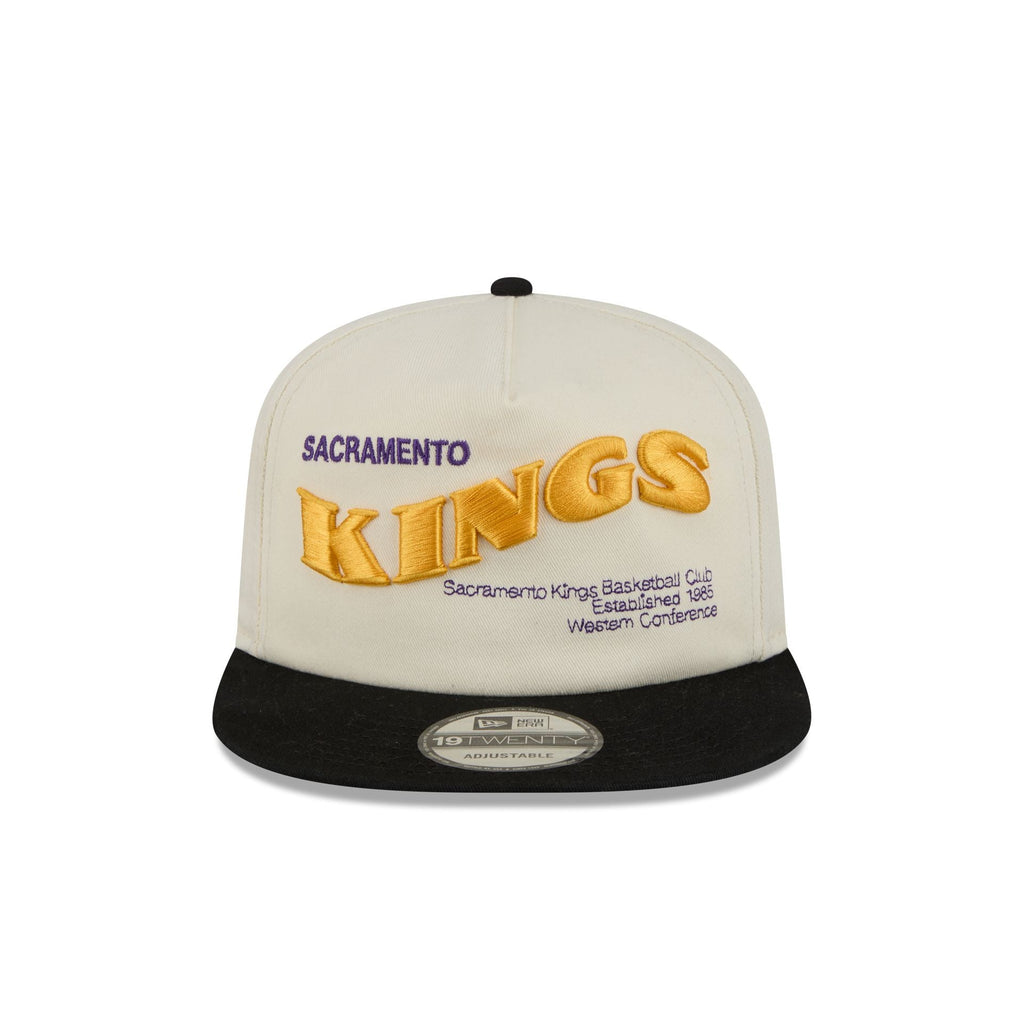 Sacramento Kings Conference Script Chrome White 19TWENTY Adjustable Hat