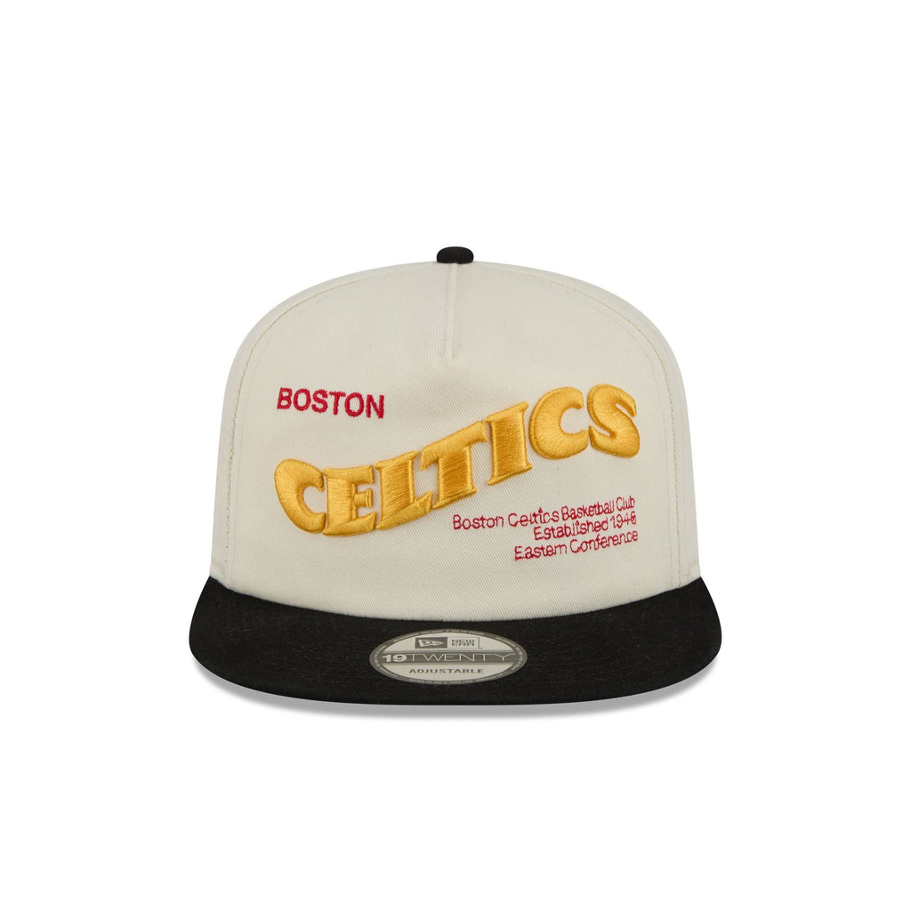 Boston Celtics Conference Script Chrome White 19TWENTY Adjustable Hat