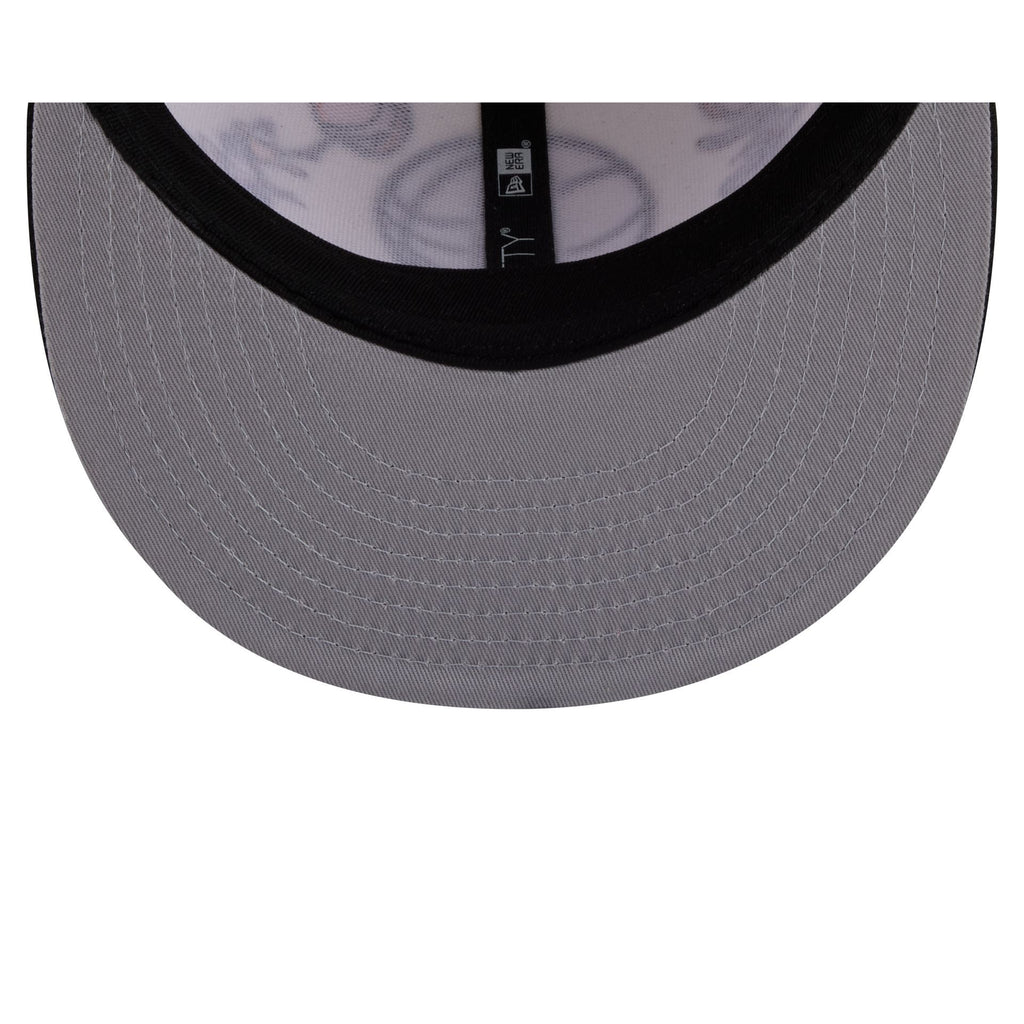 Space Jam x Brooklyn Nets Tune Squad Chrome White 59FIFTY Fitted Hat