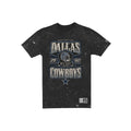 Dallas Cowboys Throwback Washed Graphic Black T-Shirt