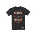 Denver Broncos Throwback Washed Graphic Black T-Shirt