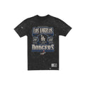 Los Angeles Dodgers Throwback Washed Graphic Black T-Shirt