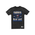 Toronto Blue Jays Throwback Washed Graphic Black T-Shirt