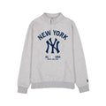 New York Yankees Heather Gray Quarter Zip