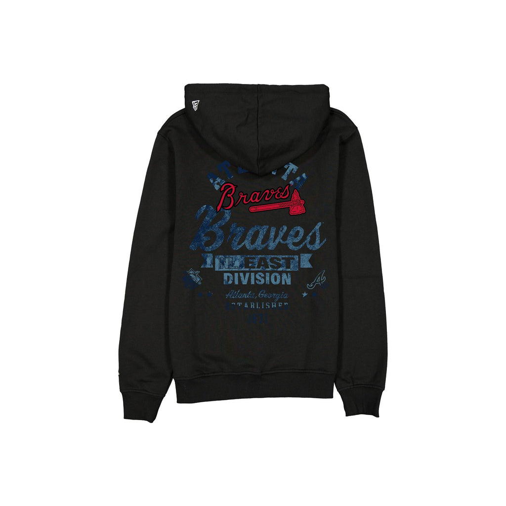 Atlanta Braves Core Black Hoodie