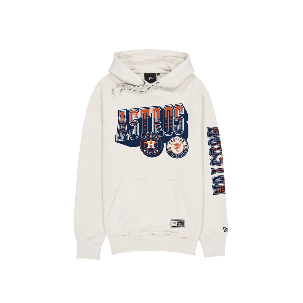 Houston Astros Throwback Chrome White Hoodie