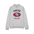 San Francisco 49ers Heather Gray Quarter Zip