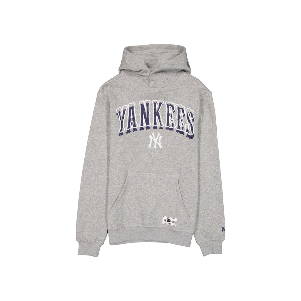 New York Yankees Heather Gray Varsity Hoodie