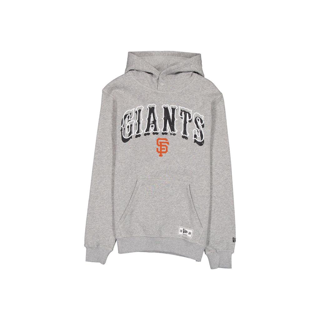 San Francisco Giants Heather Gray Varsity Hoodie