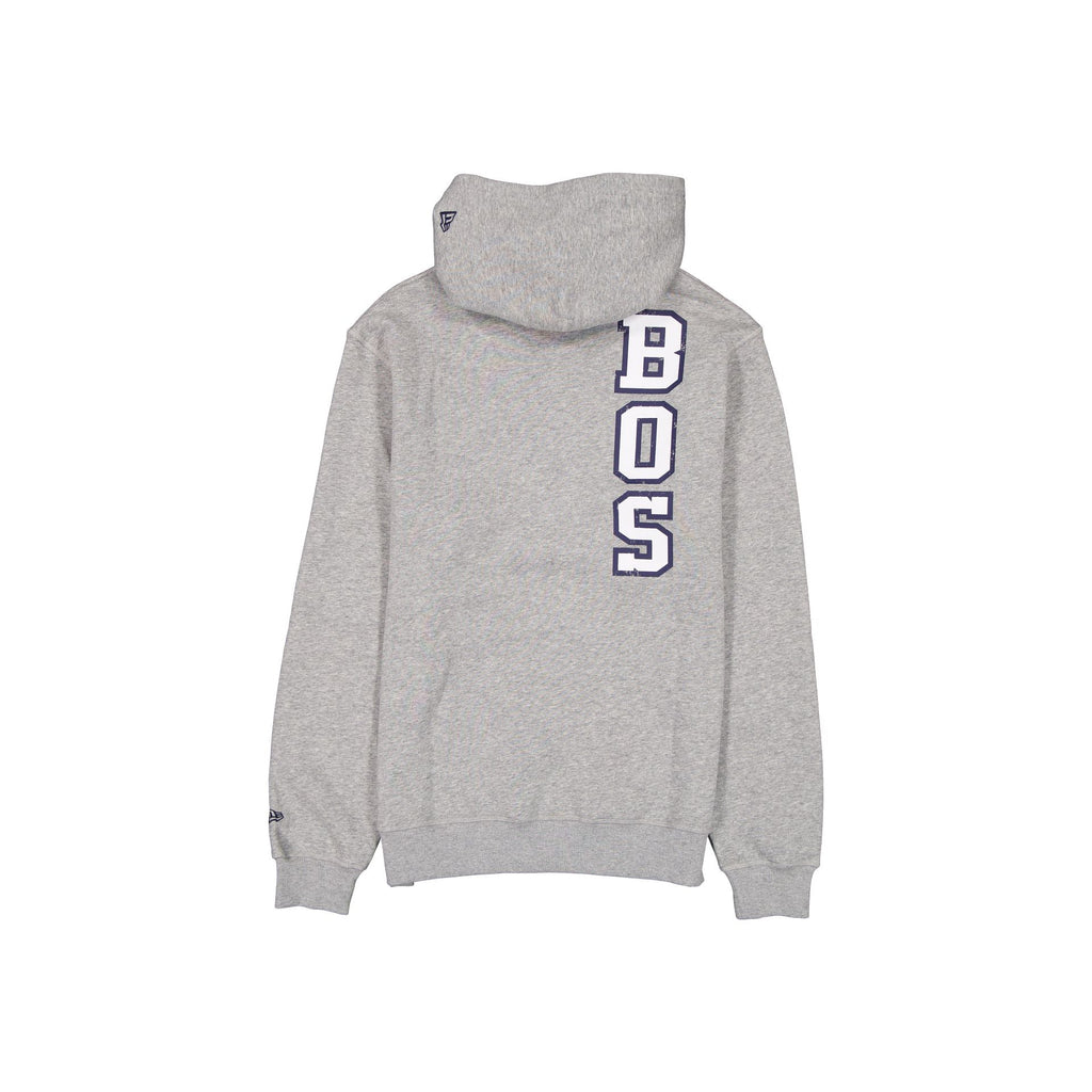 Boston Red Sox Heather Gray Varsity Hoodie