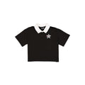 Houston Astros Women's Cropped Black Polo