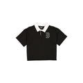 Boston Red Sox Women's Cropped Black Polo