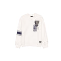 New York Yankees Women's Chrome White Varsity Crewneck