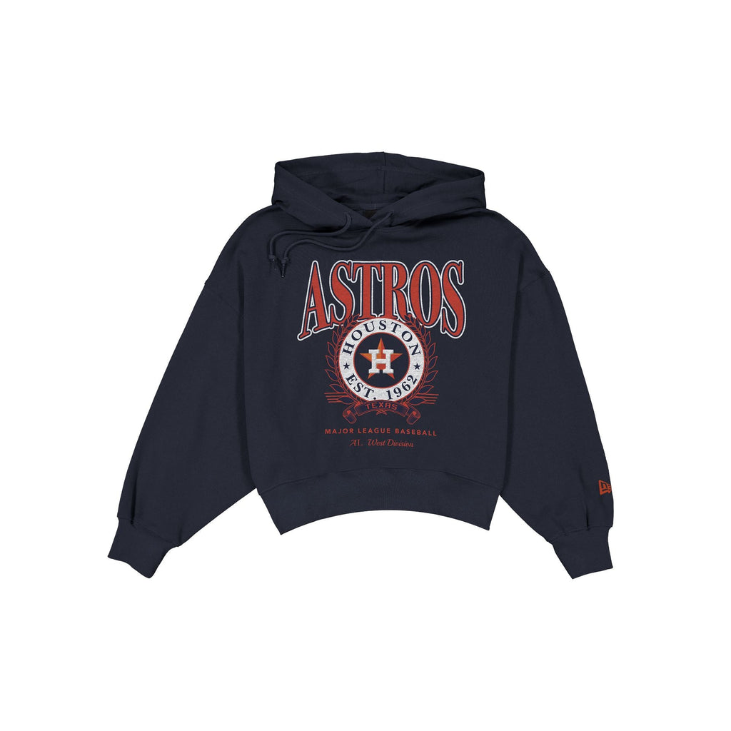 Houston Astros Women's Boxy Laurel Hoodie
